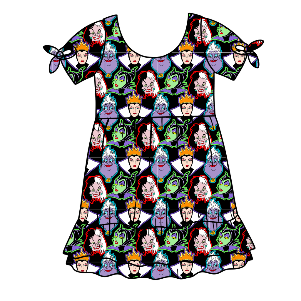 Wicked Vanity - Serenity Short Sleeve Lounge Dress - PRE ORDER