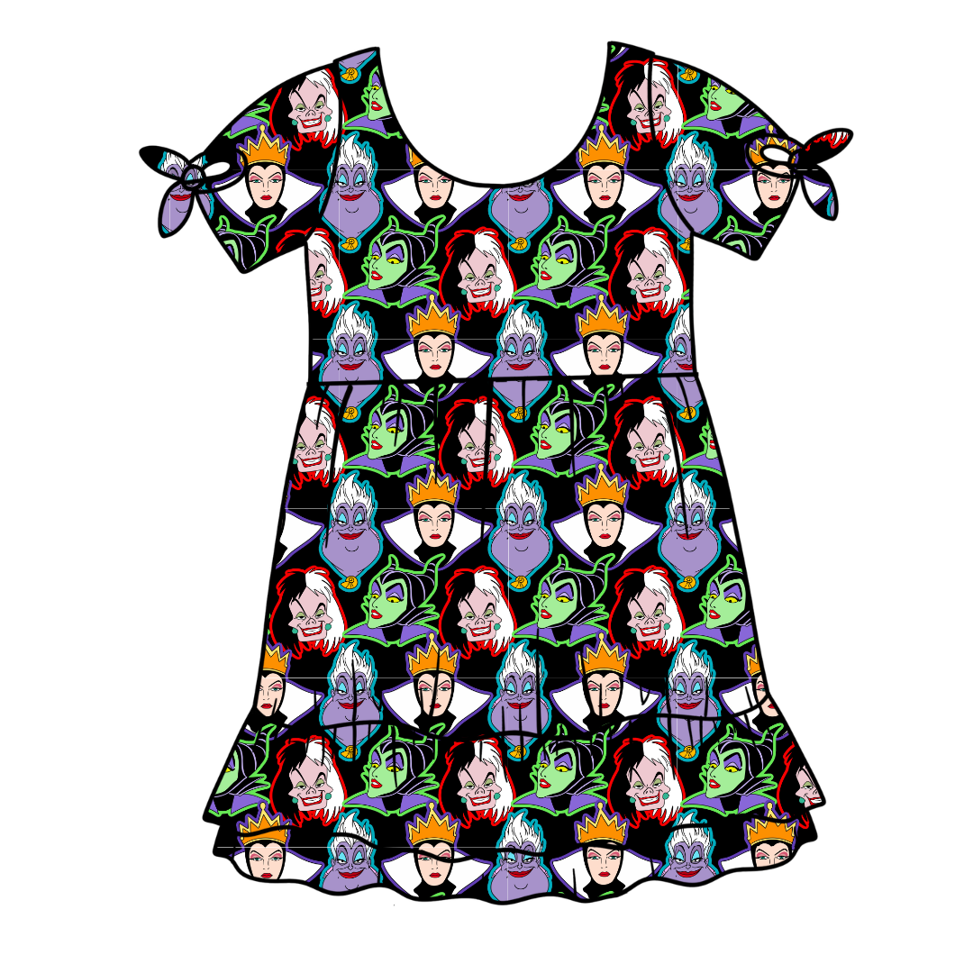 Wicked Vanity - Serenity Short Sleeve Lounge Dress - PRE ORDER