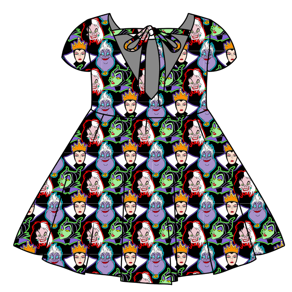 WICKED VANITY - Honey Girl's Twirl Dress Bamboo - PRE ORDER