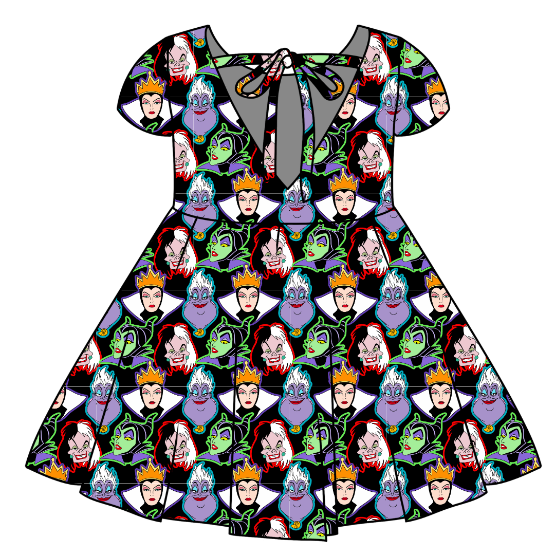 WICKED VANITY - Honey Girl's Twirl Dress Bamboo - PRE ORDER