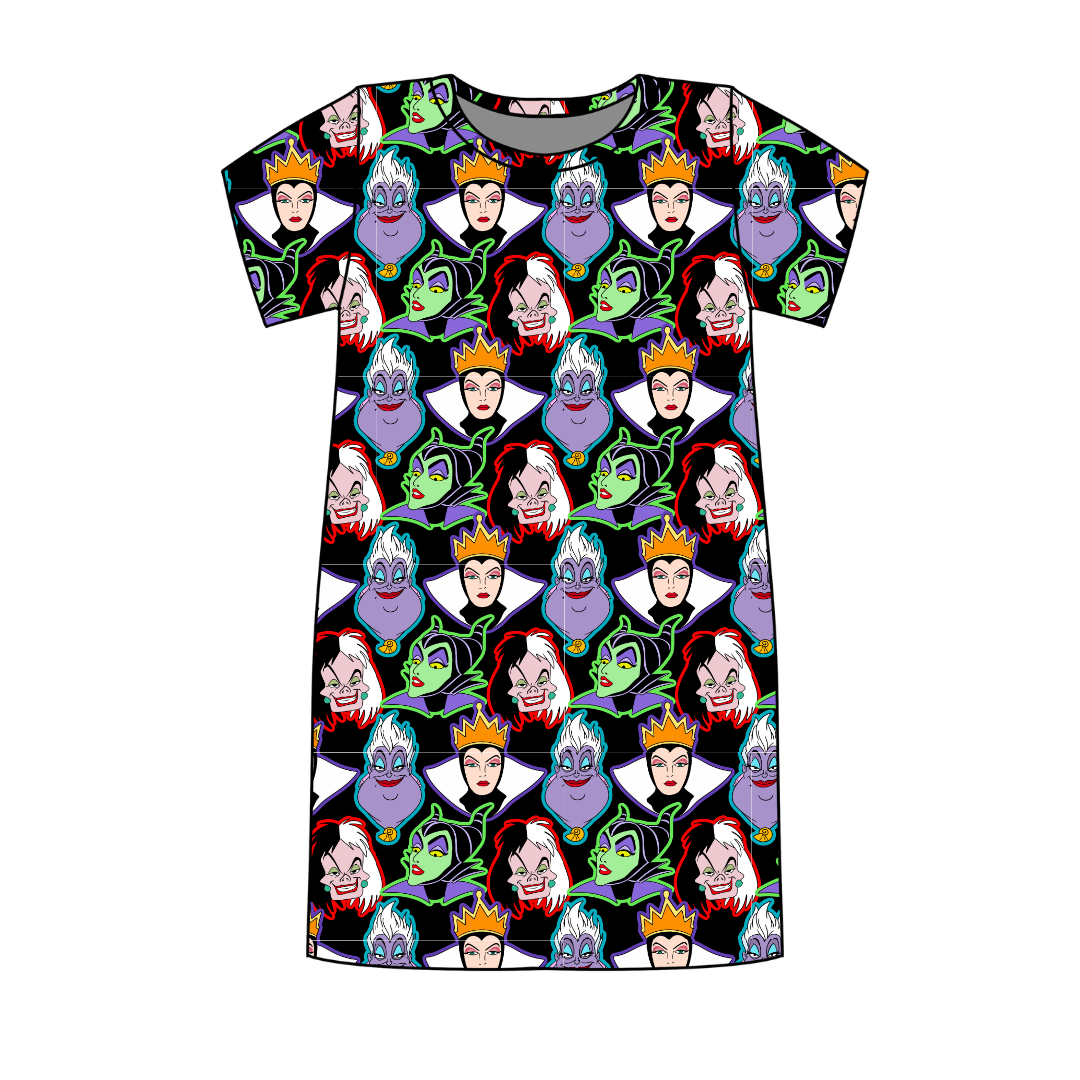 Wicked Vanity Poppy Oversized Sleep Shirt Bamboo - Pre Order