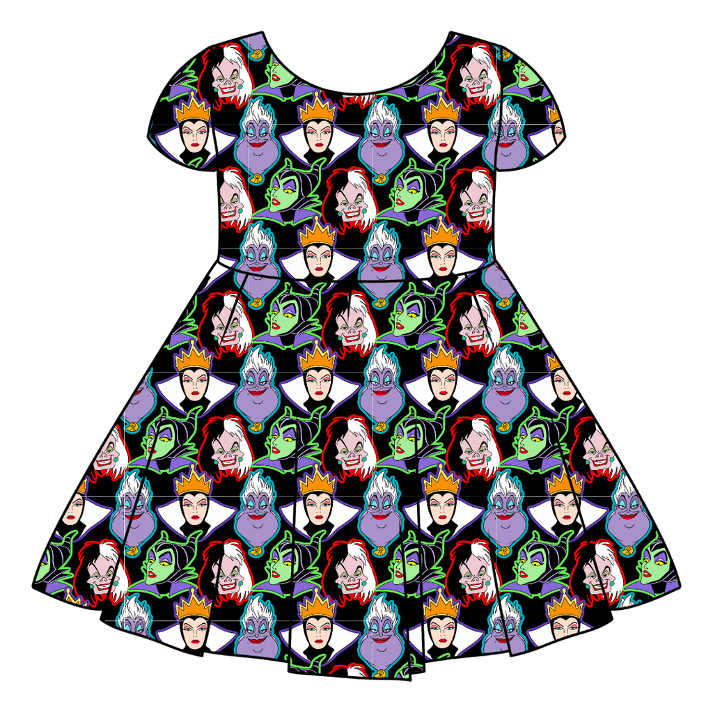 WICKED VANITY - Honey Girl's Twirl Dress Bamboo - PRE ORDER