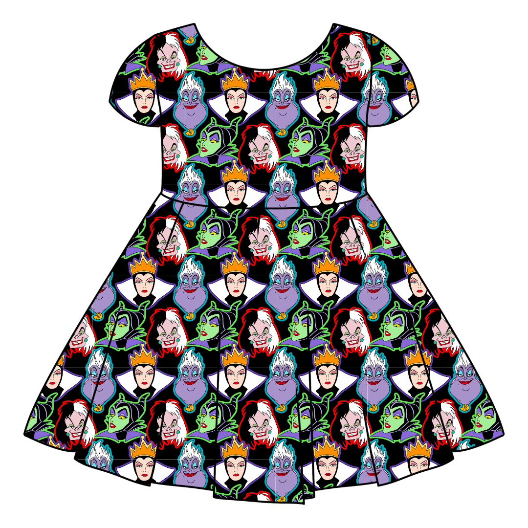 WICKED VANITY - Honey Girl's Twirl Dress Bamboo - PRE ORDER
