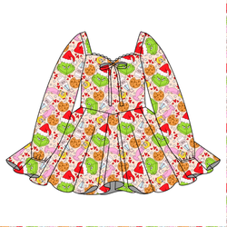 Heart of Whoo Ville Chloe Long Sleeve Sweetheart Dress - Knit - Pre Order - Christmas Special