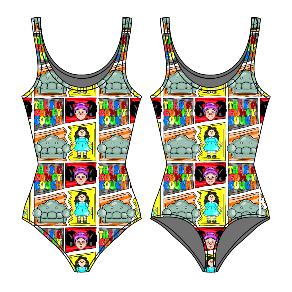 Couch Sapphire Women's Bamboo Leotard - Pre Order