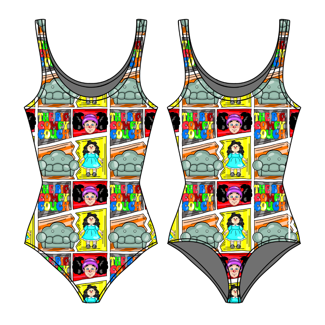Couch Sapphire Women's Bamboo Leotard - Pre Order