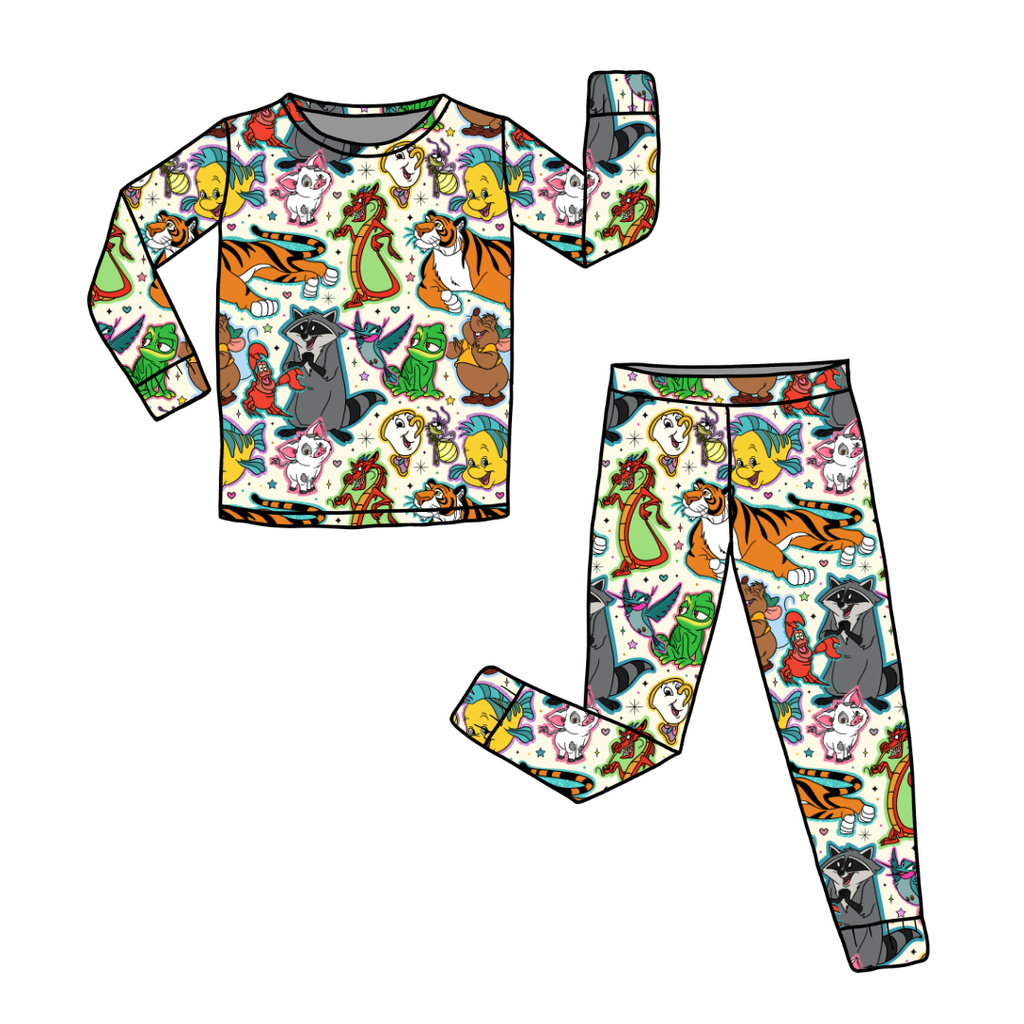 Storybook Squad Slumber Bamboo Long Sleeve Pants Set - PRE ORDER
