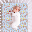 Curious Adventures Fitted Sheet Bamboo - PRE ORDER