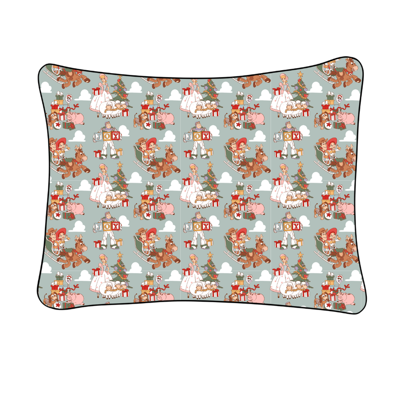 Christmas Toy Box Pillowcase Bamboo - Pre Order - Christmas Special