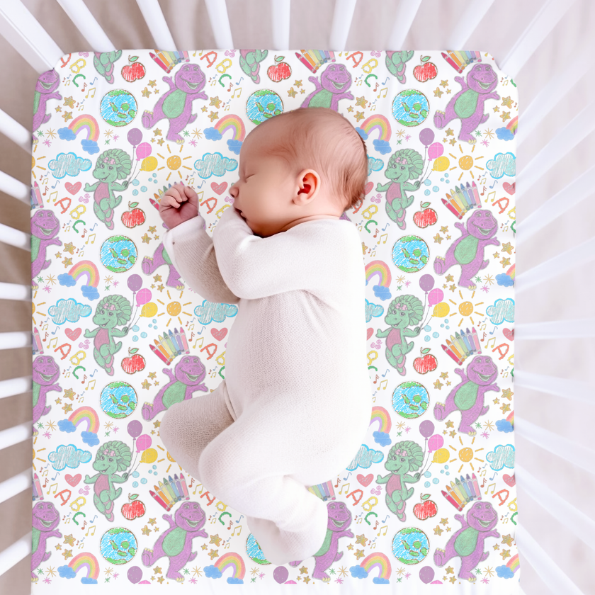 Learning is Magic Fitted Sheet Bamboo - PRE ORDER