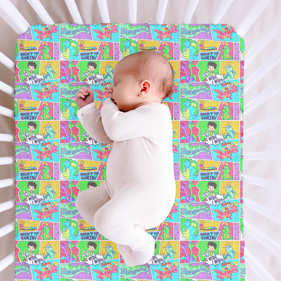Dragon Dreams Fitted Sheet Bamboo - PRE ORDER