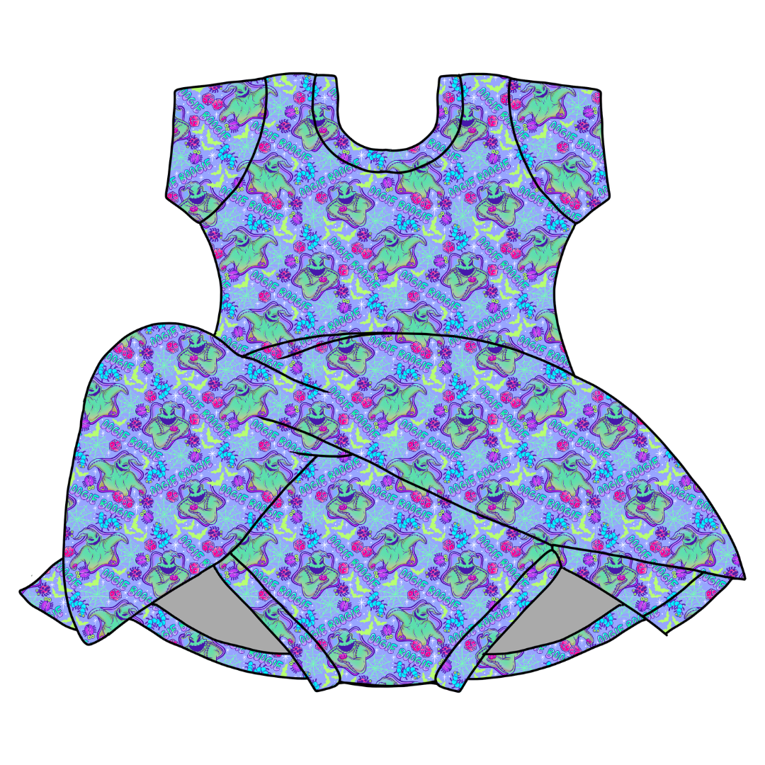 Boog Charming Short Sleeve Skirted Leotard - PRE ORDER