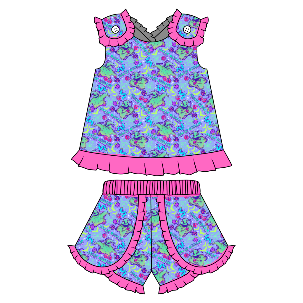 Boog - Evie Tulip Short Set Knit - PRE ORDER