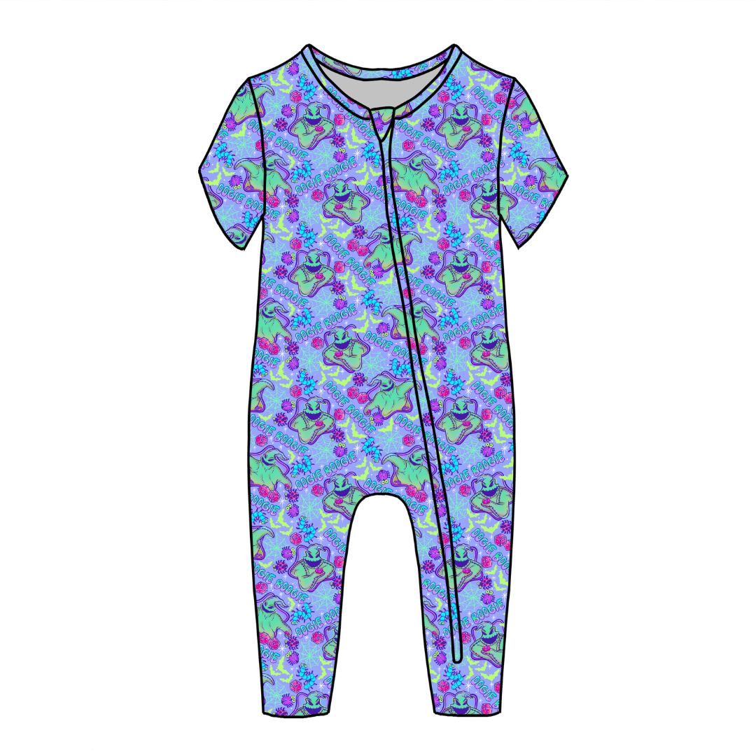 Boog Dandelion Short Sleeve Sleeper Bamboo - PRE ORDER