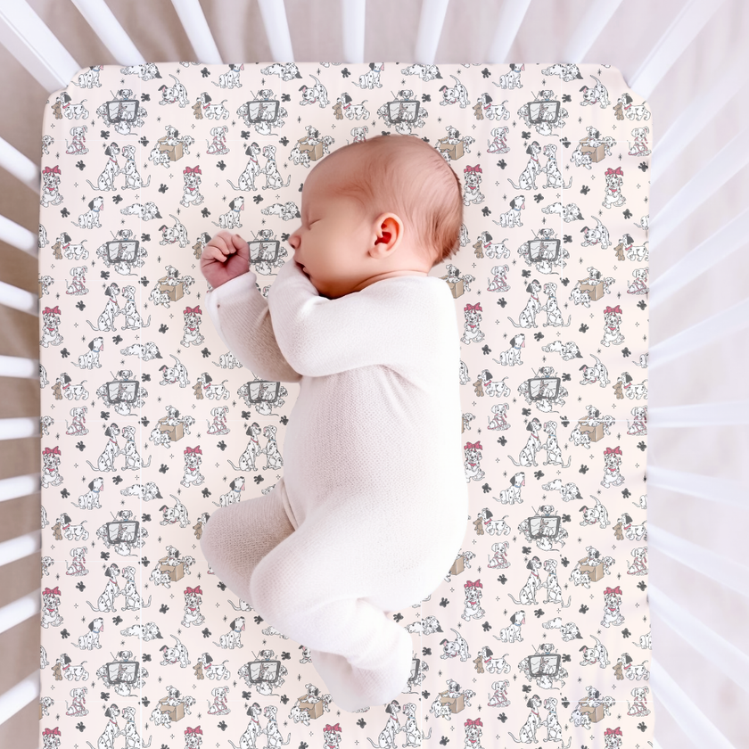 Spots & Daydreams Fitted Sheet Bamboo - PRE ORDER