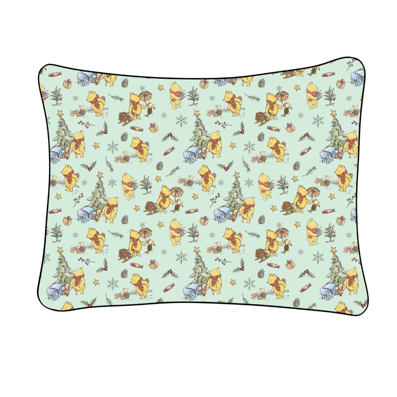 Woodland Christmas Wishes Pillowcase Bamboo - Pre Order - Christmas Special