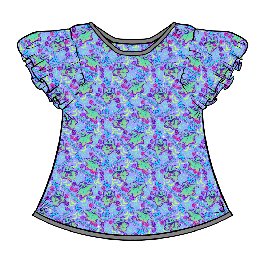 Boog Moon Short Sleeve Flutter Bamboo Shirt - PRE ORDER
