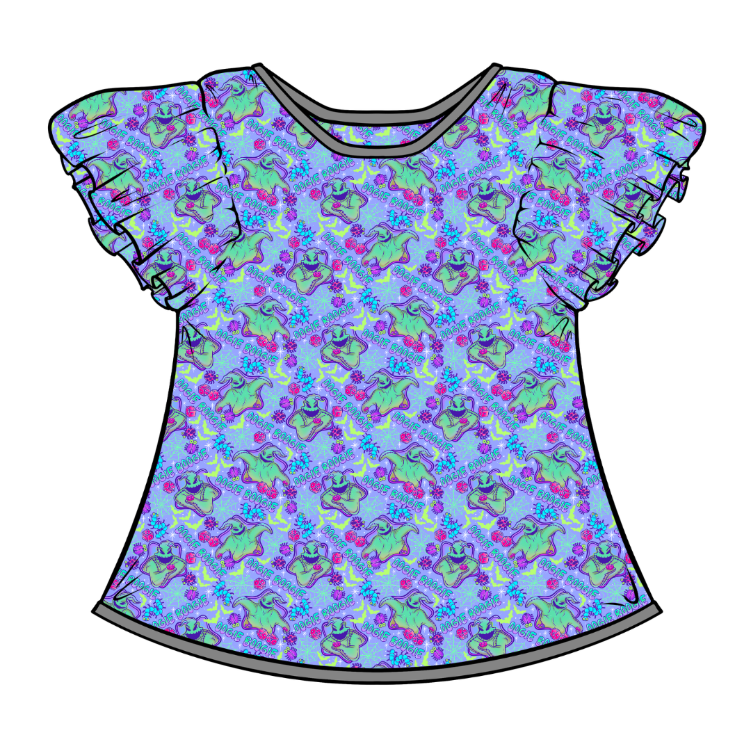 Boog Moon Short Sleeve Flutter Bamboo Shirt - PRE ORDER