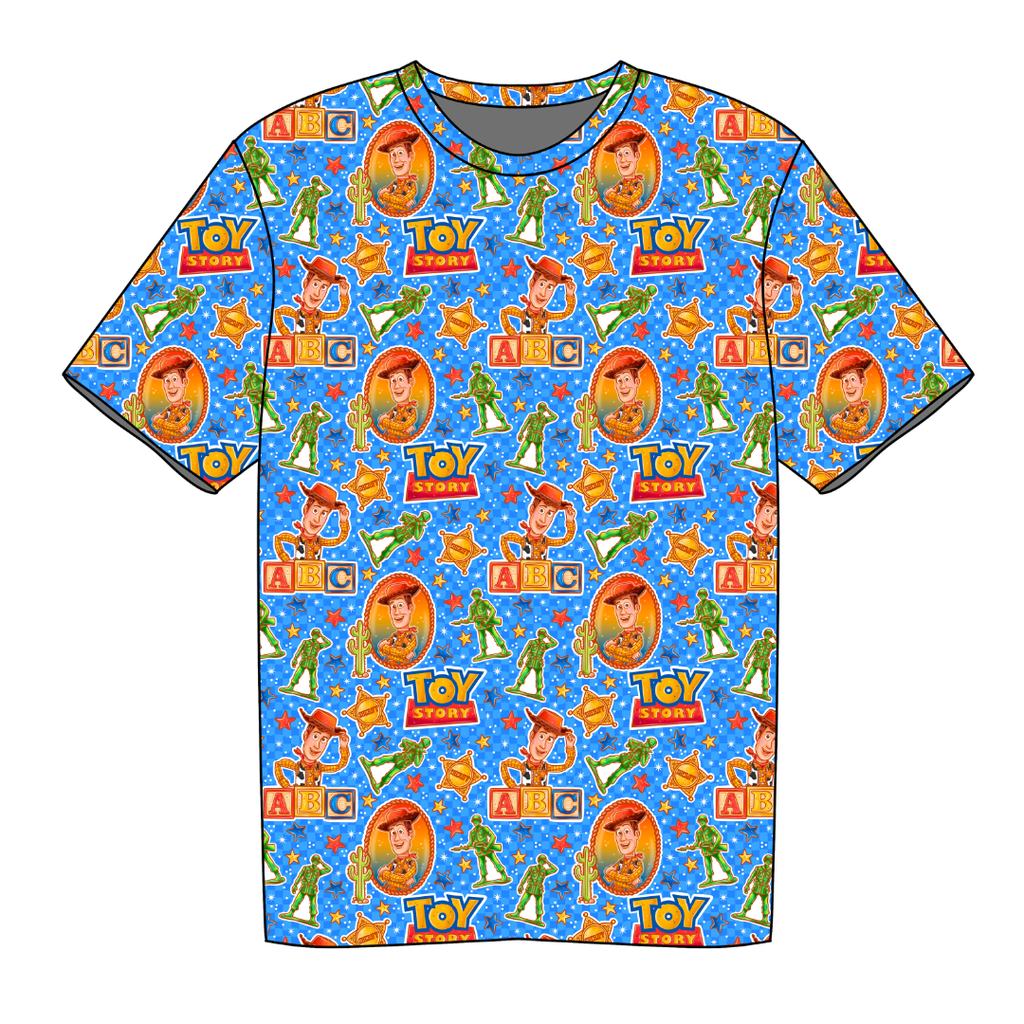 Andy's Toys Moss Short Sleeve Bamboo Shirt - PRE ORDER