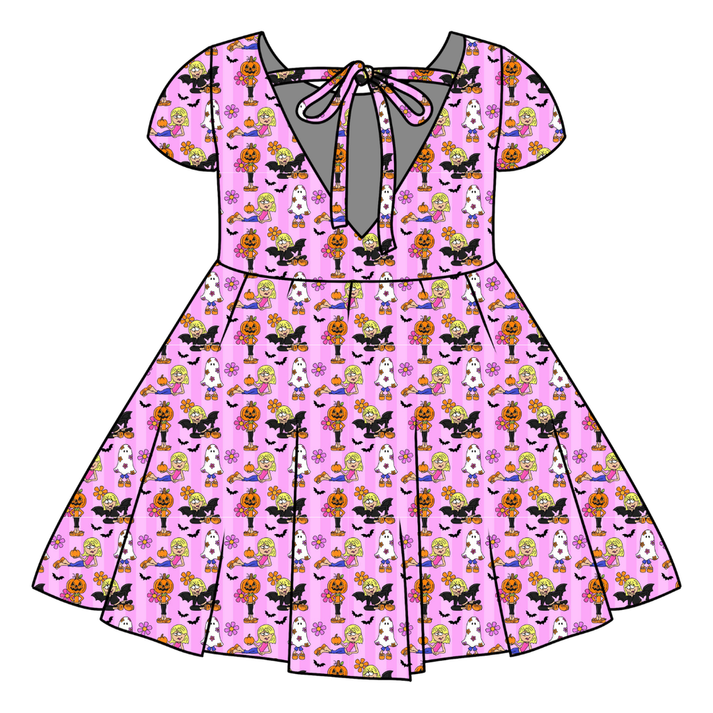 hey now hey now - Honey Girl's Twirl Dress Bamboo - PRE ORDER