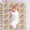 Never Grow Up Fitted Sheet Bamboo - PRE ORDER