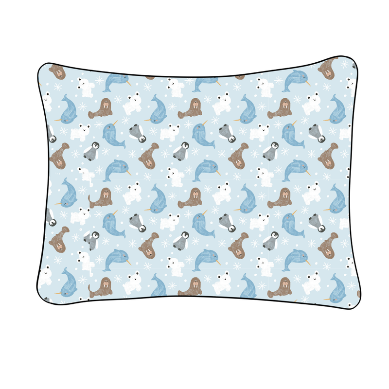 Snowy Sidekicks Pillowcase Bamboo - Pre Order - Christmas Special