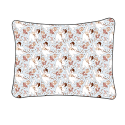 Jolly Snowman - Blue Pillowcase Bamboo - Pre Order - Christmas Special