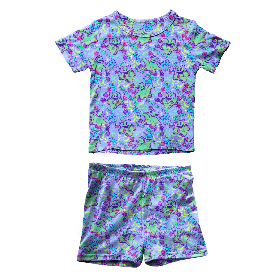Boog Fawn Short Sleeve Short Set Bamboo - PRE ORDER
