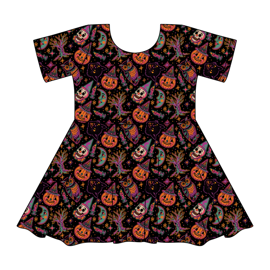 Witching Hour - SIERRA - KNIT TWIRL DRESS - PRE ORDER