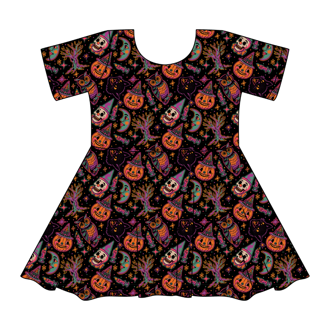 Witching Hour - SIERRA - KNIT TWIRL DRESS - PRE ORDER