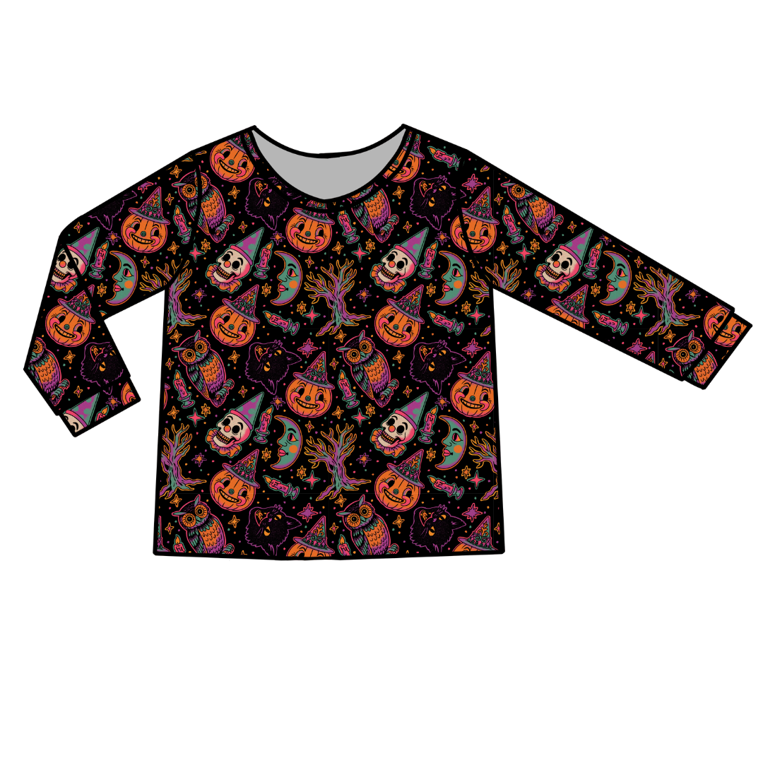 Witching Hour - Ruby Long Sleeve Bamboo Shirt - Pre Order