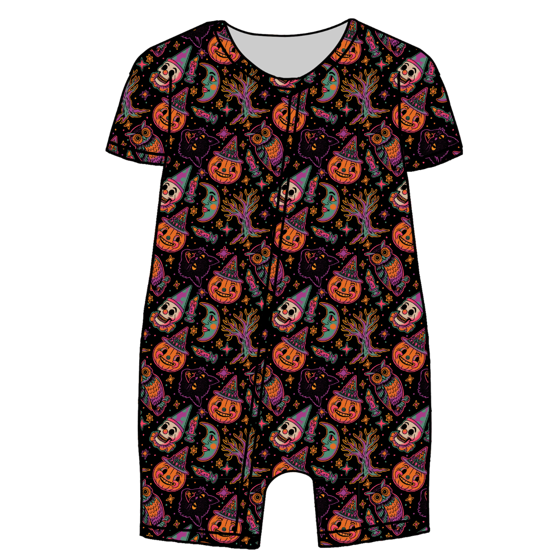 Witching Hour Bliss Short Sleeve Zippy Bamboo - PRE ORDER