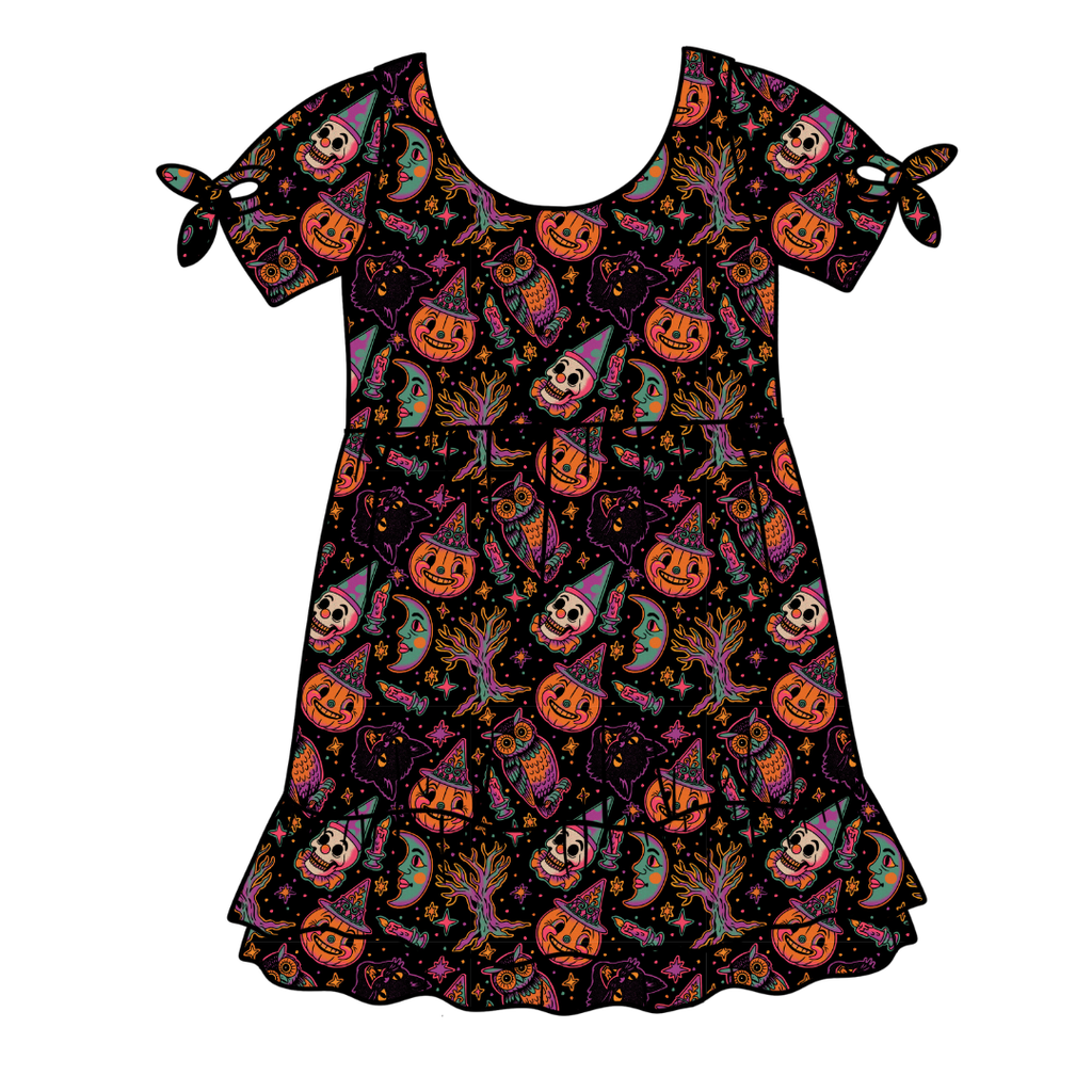Witching Hour - Serenity Short Sleeve Lounge Dress - PRE ORDER