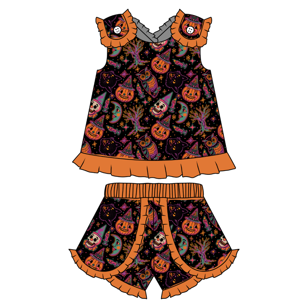 Witching Hour - Evie Tulip Short Set Knit - PRE ORDER