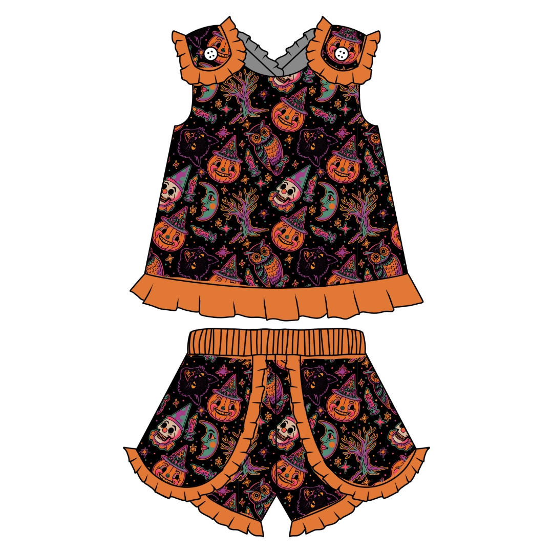 Witching Hour - Evie Tulip Short Set Knit - PRE ORDER
