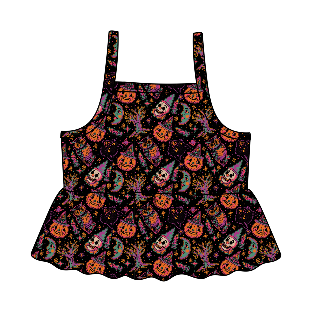 Witching Hour - Tootsie Peplum Tank Knit - PRE ORDER