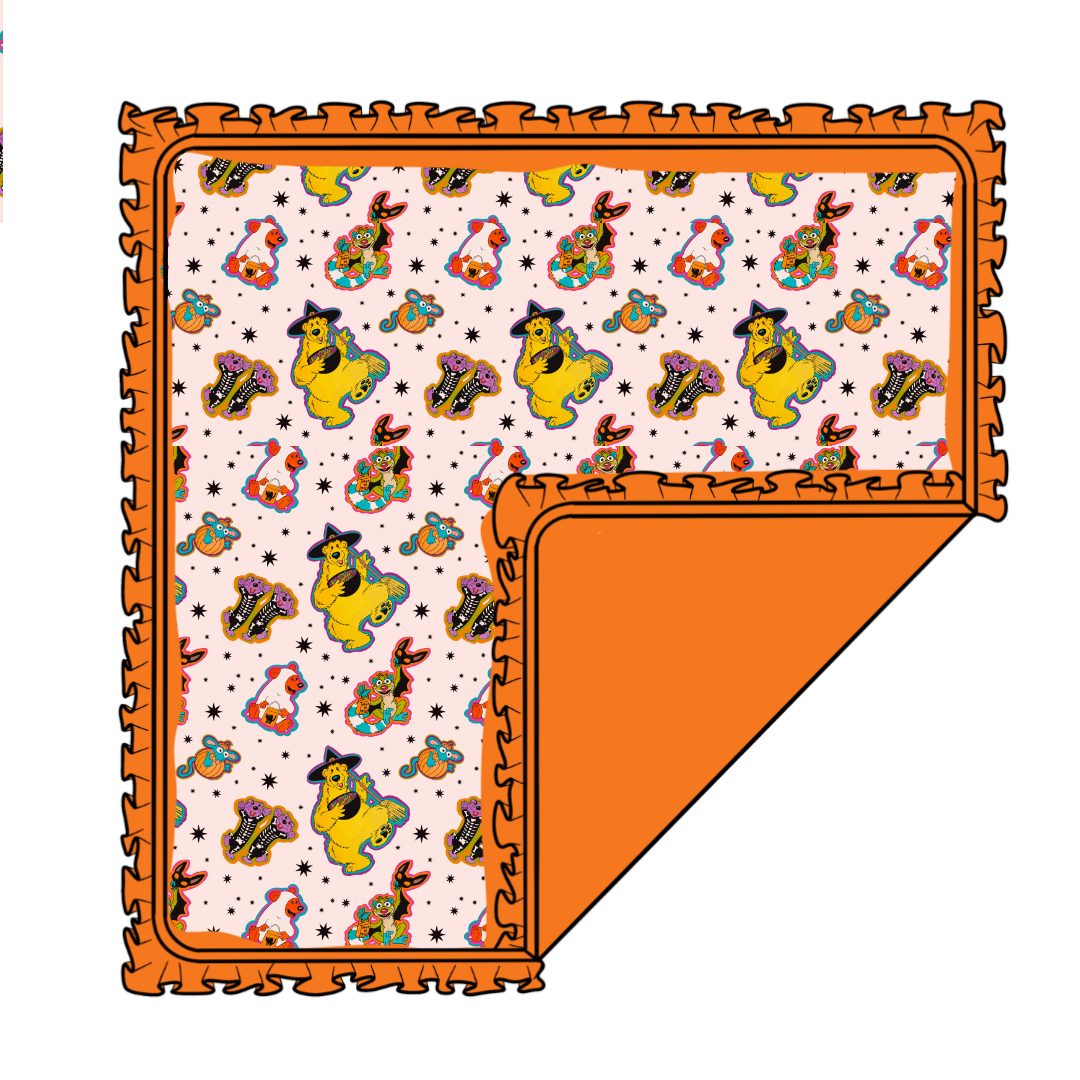 Halloween Bear Cloud Nine Oversized Blanket Bamboo - PRE ORDER
