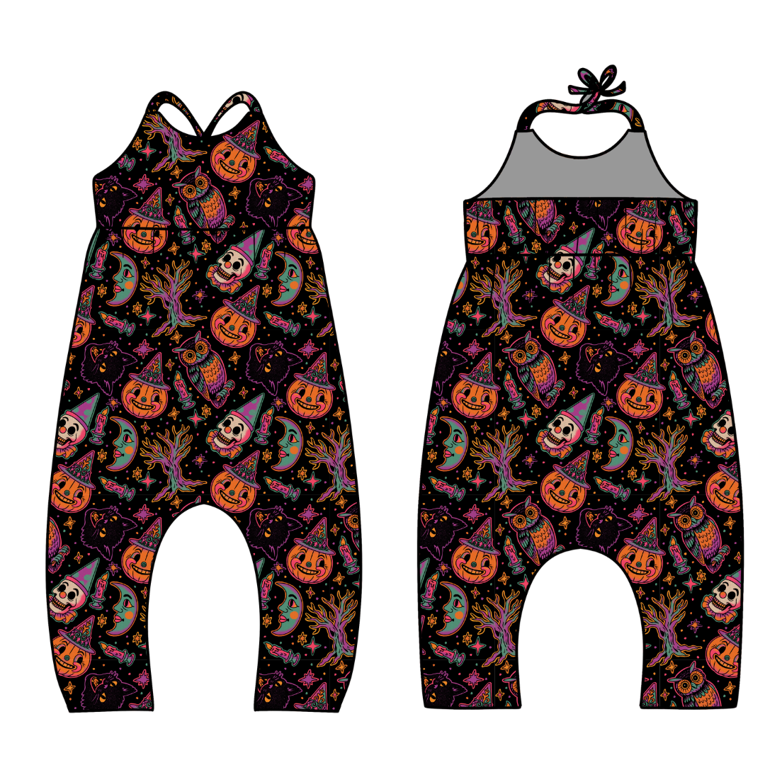 Witching Hour - Brielle Halter Jumpsuit Knit - PRE ORDER
