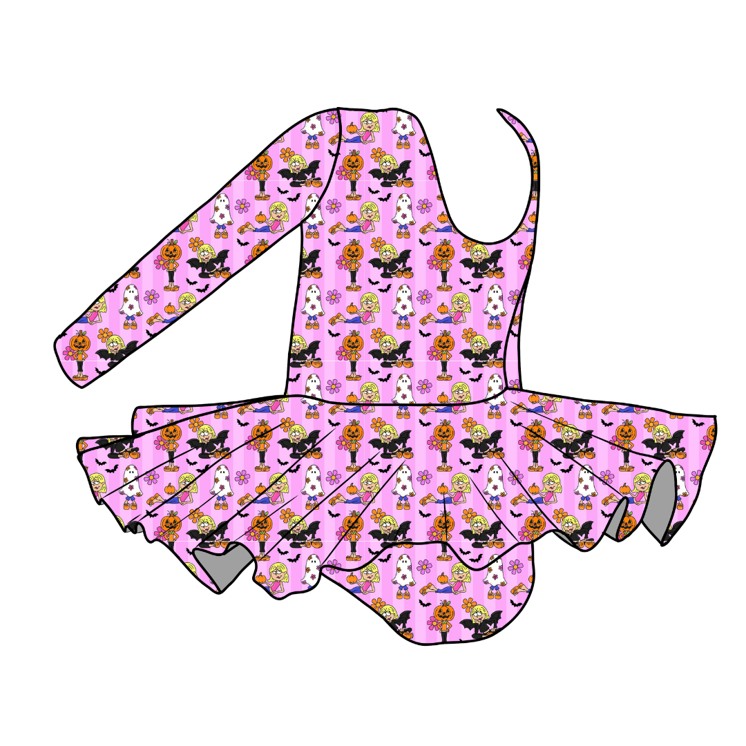 hey now hey now - Grace Long Sleeve Skirted Leotard - PRE ORDER
