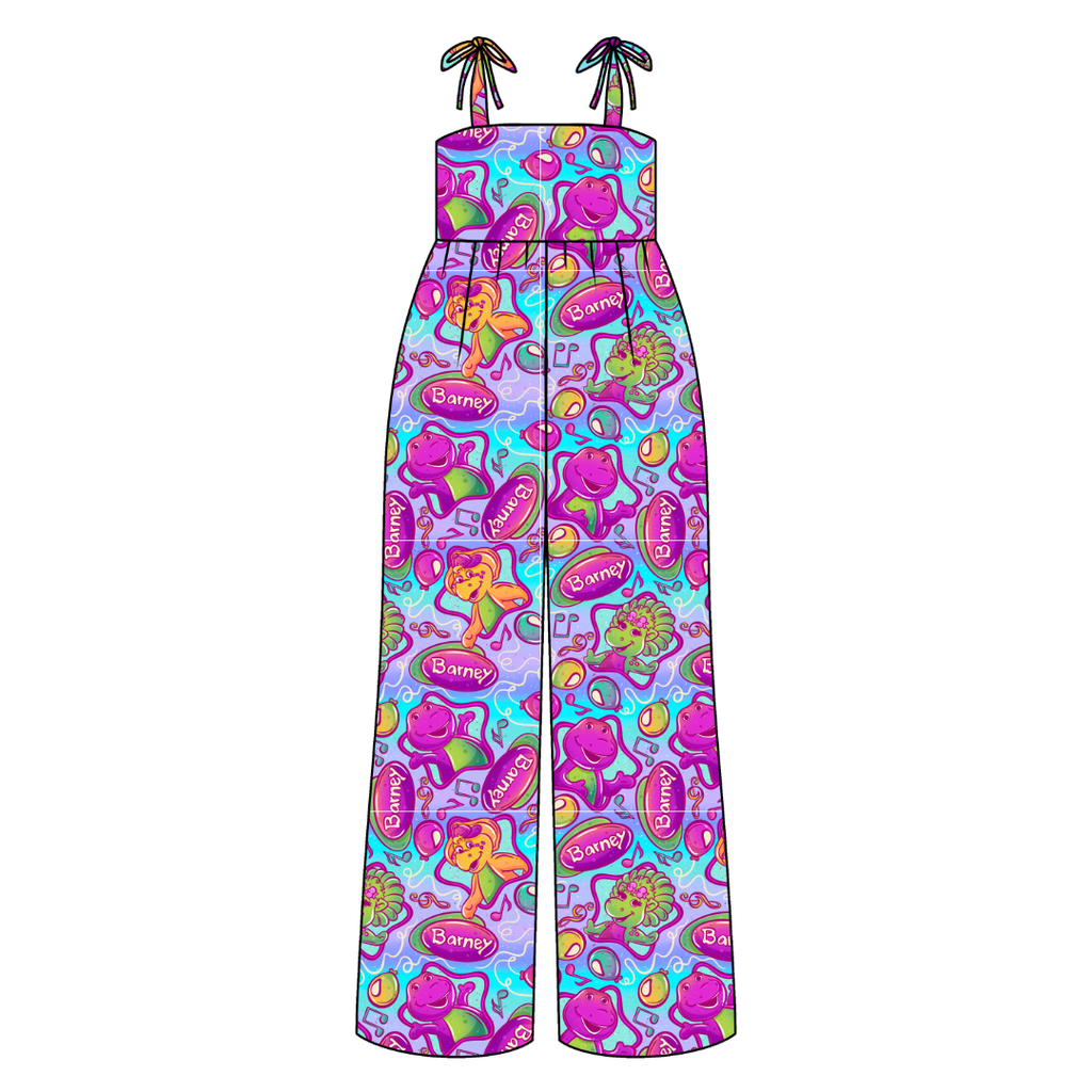 Imagination Rene Adult Shoulder Tie Jumpsuit Bamboo - Pre Order