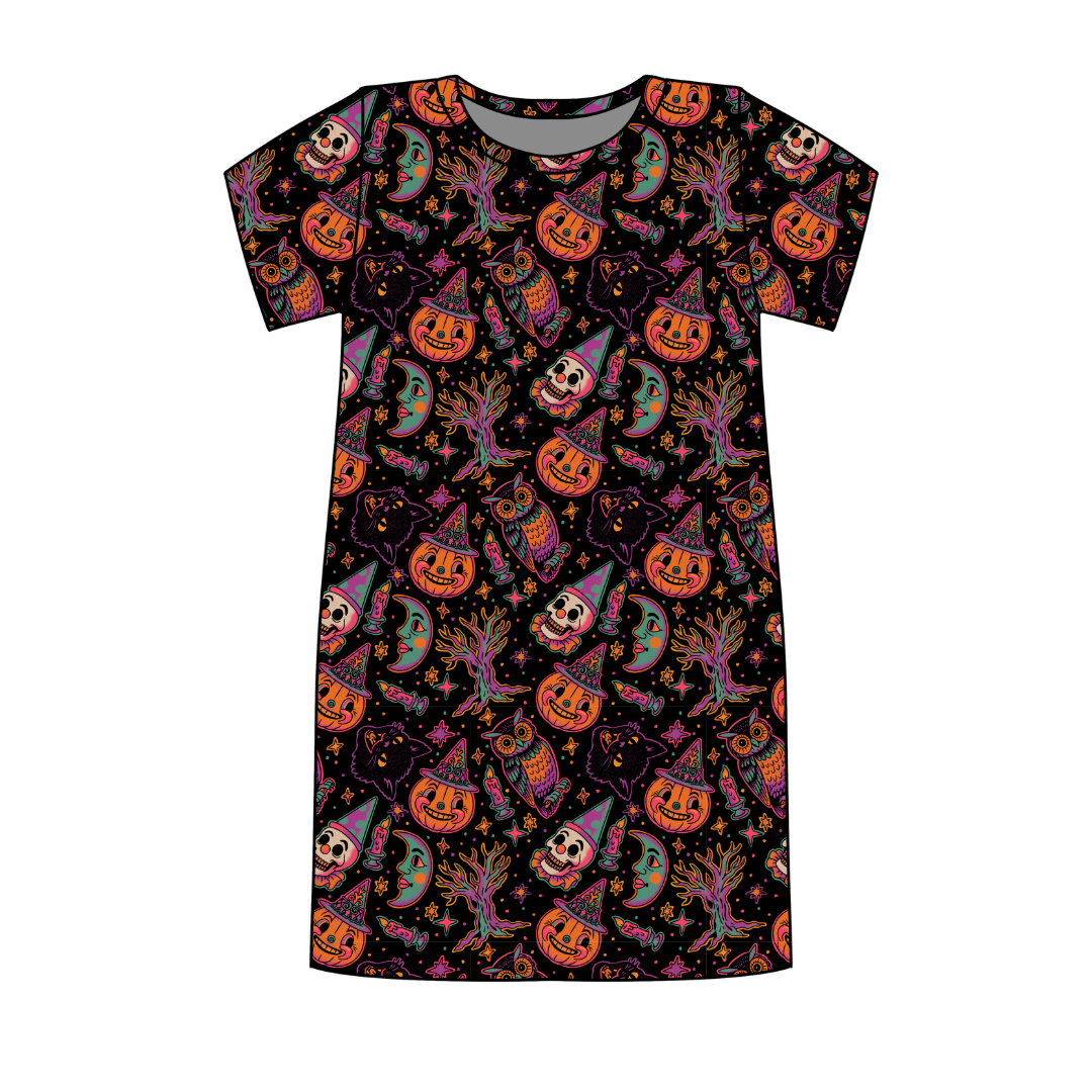 Witching Hour Poppy Oversized Sleep Shirt Bamboo - Pre Order