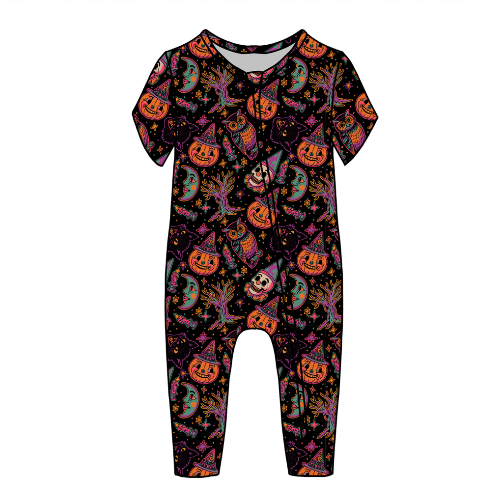Witching Hour Dandelion Short Sleeve Sleeper Bamboo - PRE ORDER