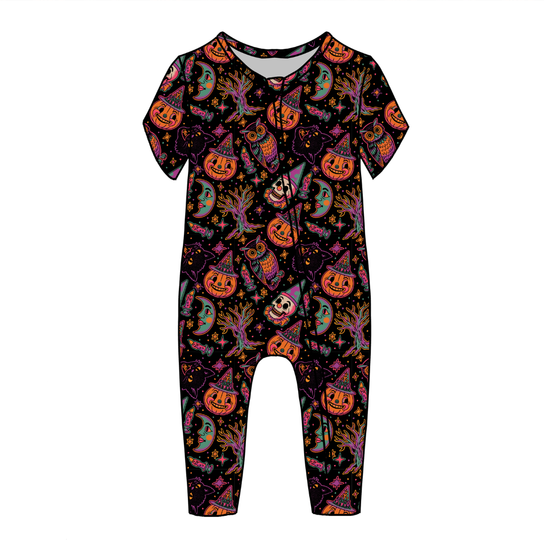 Witching Hour Dandelion Short Sleeve Sleeper Bamboo - PRE ORDER
