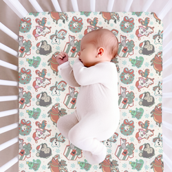 Christmas Sidekicks Fitted Sheet Bamboo - Pre Order - Christmas Special