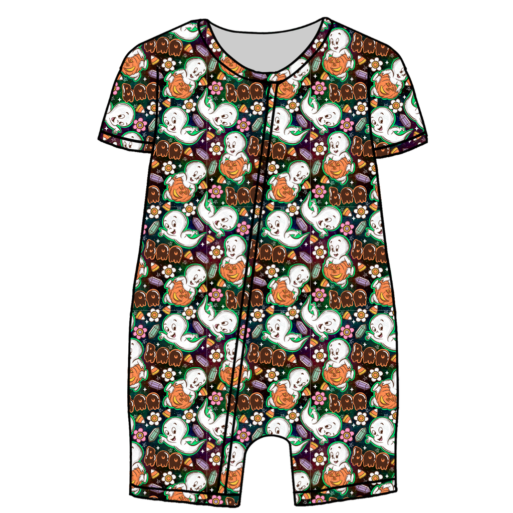 Glam Ghost Bliss Short Sleeve Zippy Bamboo - PRE ORDER