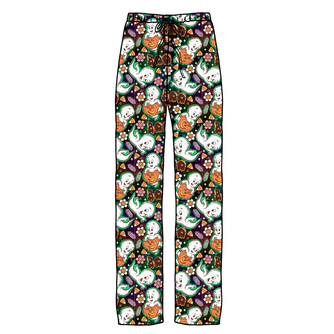 Glam Ghost Cosmic Adult Bamboo Pants - Pre Order