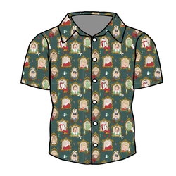 Holiday Box Office Dapper Button Down Shirt - Bamboo - Pre Order - Christmas Special