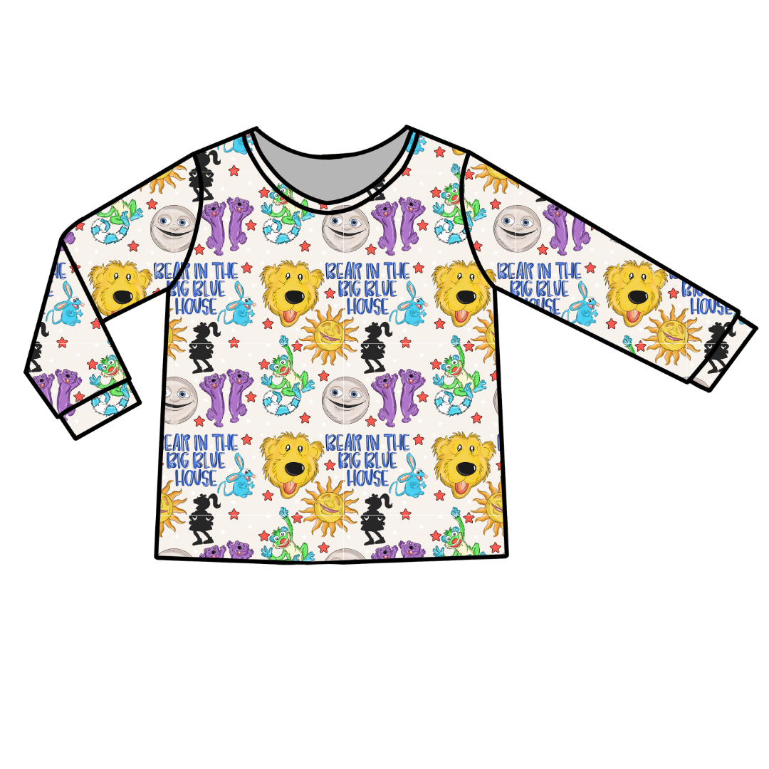 The Big House Ruby Long Sleeve Bamboo Shirt - Pre Order