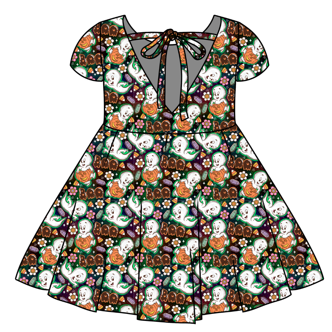 GLAM GHOST - Honey Girl's Twirl Dress Bamboo - PRE ORDER