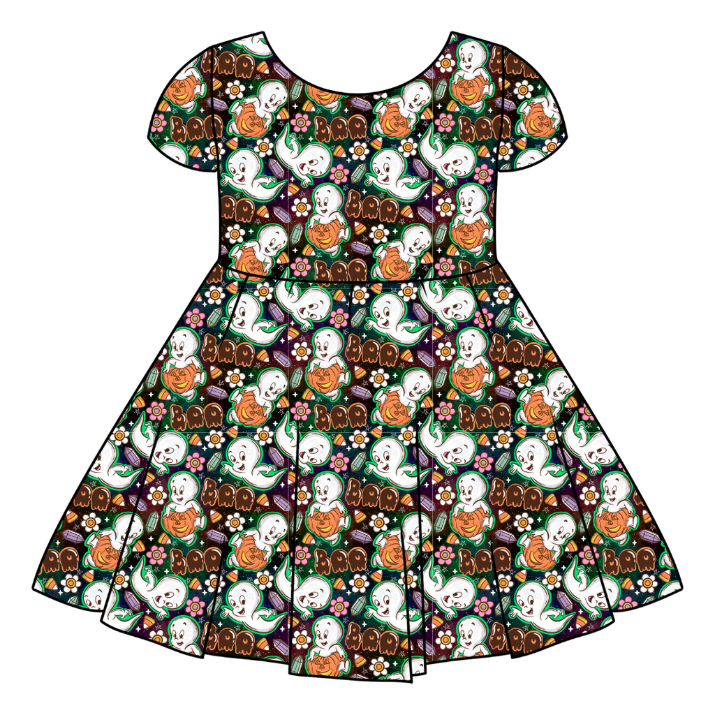 GLAM GHOST - Honey Girl's Twirl Dress Bamboo - PRE ORDER